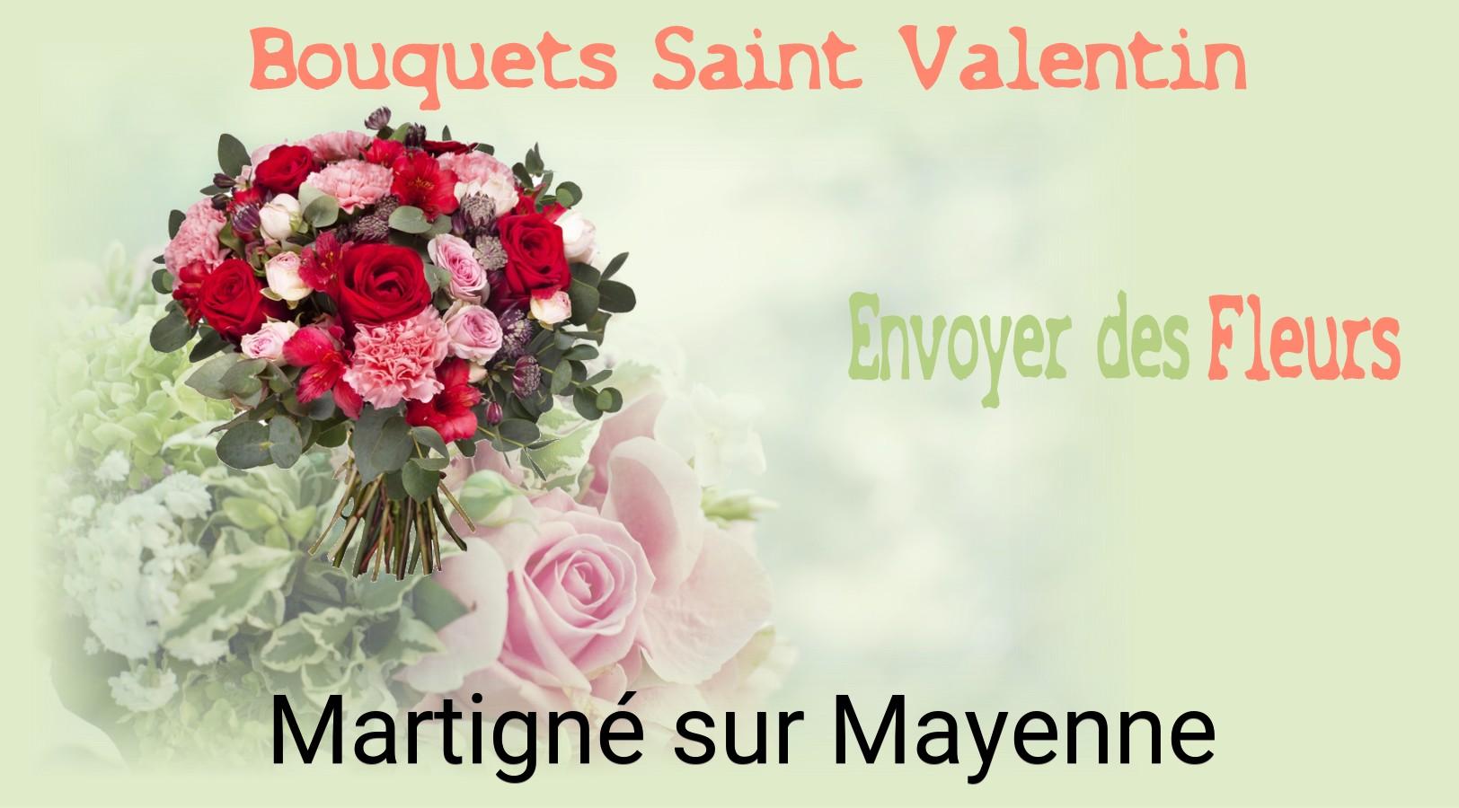 Roses de Saint-Valentin livrées à Martigné-sur-Mayenne